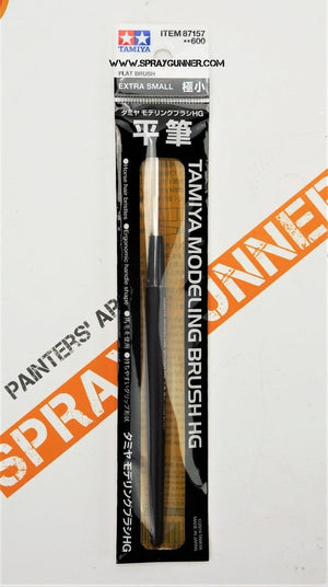 Tamiya Modeling HG Flat Brush Extra Small - SprayGunner
