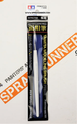 Tamiya Modeling PRO II Pointed Brush Extra Fine - SprayGunner