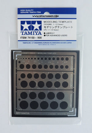Tamiya Modeling Template (Round) - SprayGunner