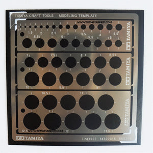 Tamiya Modeling Template (Round) - SprayGunner