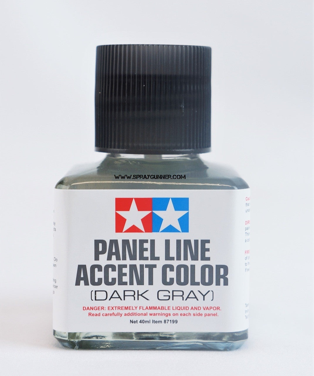 Tamiya Panel Line Accent Color Dark Gray - SprayGunner
