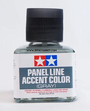 Tamiya Panel Line Accent Color Gris