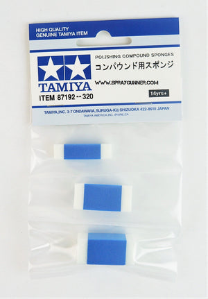 Tamiya Polishing Compound Sponges - SprayGunner