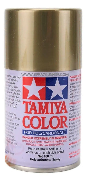 Tamiya Polycarbonate Aerosol Paint: Champagne Gold Anodized Aluminium (PS-52) Tamiya