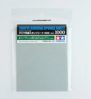 Hoja de esponja de lijado Tamiya (1000)