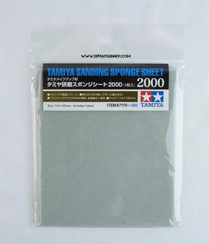 Hoja de esponja para lijar Tamiya (2000)