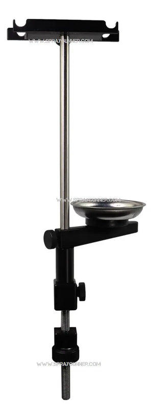 The Last Gun Rack Single Two Gun with Tray - Holds 2 Airbrushes & Spray Guns - SprayGunner