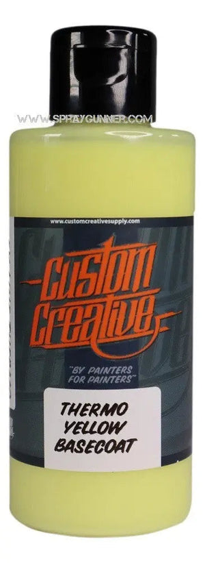 Opened Thermo Yellow FX Thermo Chromical 150ml by Custom Creative - SprayGunner