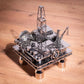 Treasure Finder Oil Rig Metal Model - SprayGunner