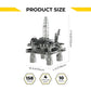 Treasure Finder Oil Rig Metal Model - SprayGunner