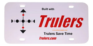 Trulers "Built With Trulers" License Plate - SprayGunner