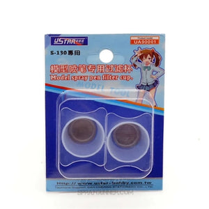 Airbrush Paint Filter Cups (set of 2) 33-24 mm size U-Star