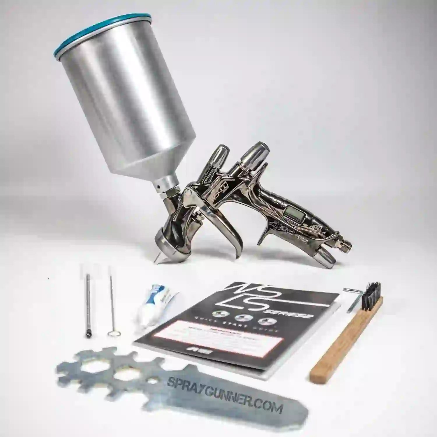 Anest Iwata WS-400 Series 2 Clear Digital Spray Gun Eco Set (Supernova Replacement) Anest Iwata