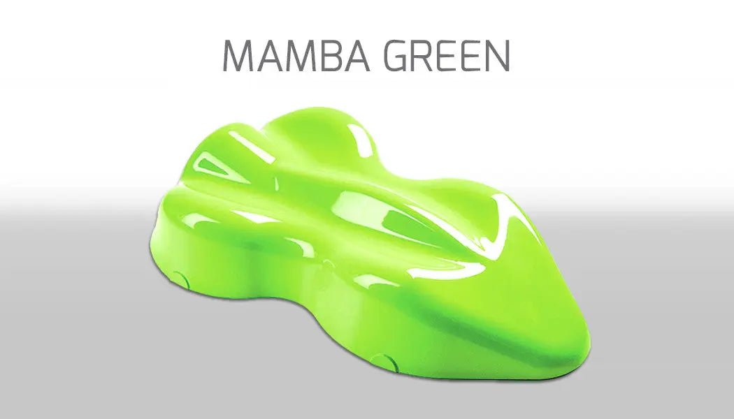 Custom Creative Water-Based Paint: Fluorescent Mamba Green - SprayGunner