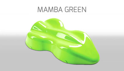 Custom Creative Water-Based Paint: Fluorescent Mamba Green - SprayGunner