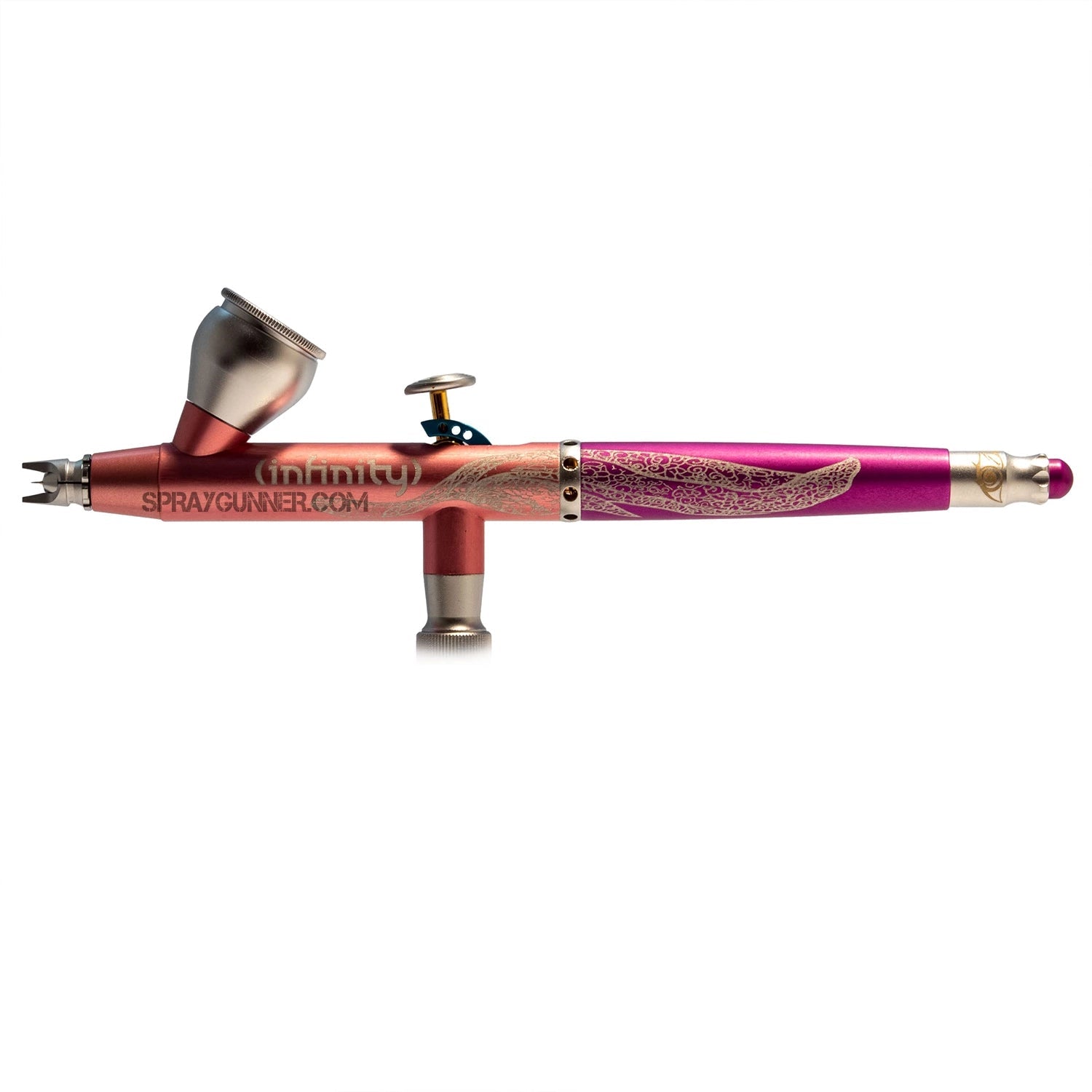 Kyiv Infinity Light Solo – 0,2 Mm Fineline Airbrush Pistole Mit 2 Ml Becher, Professionell Für Fine Art