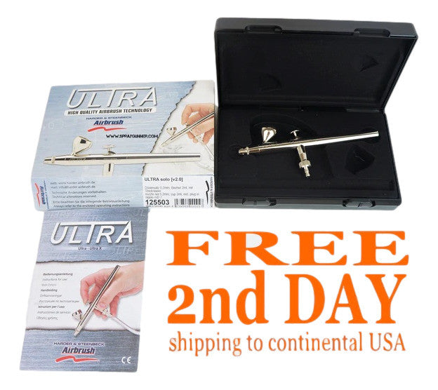 Used Harder & Steenbeck ULTRA airbrush V2 (.4 mm set) Harder & Steenbeck at SprayGunner