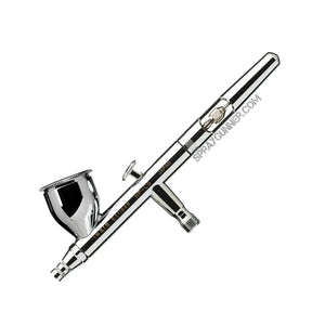 Used Iwata Airbrush Eclipse HP-CS Gravity Feed Dual Action Airbrush