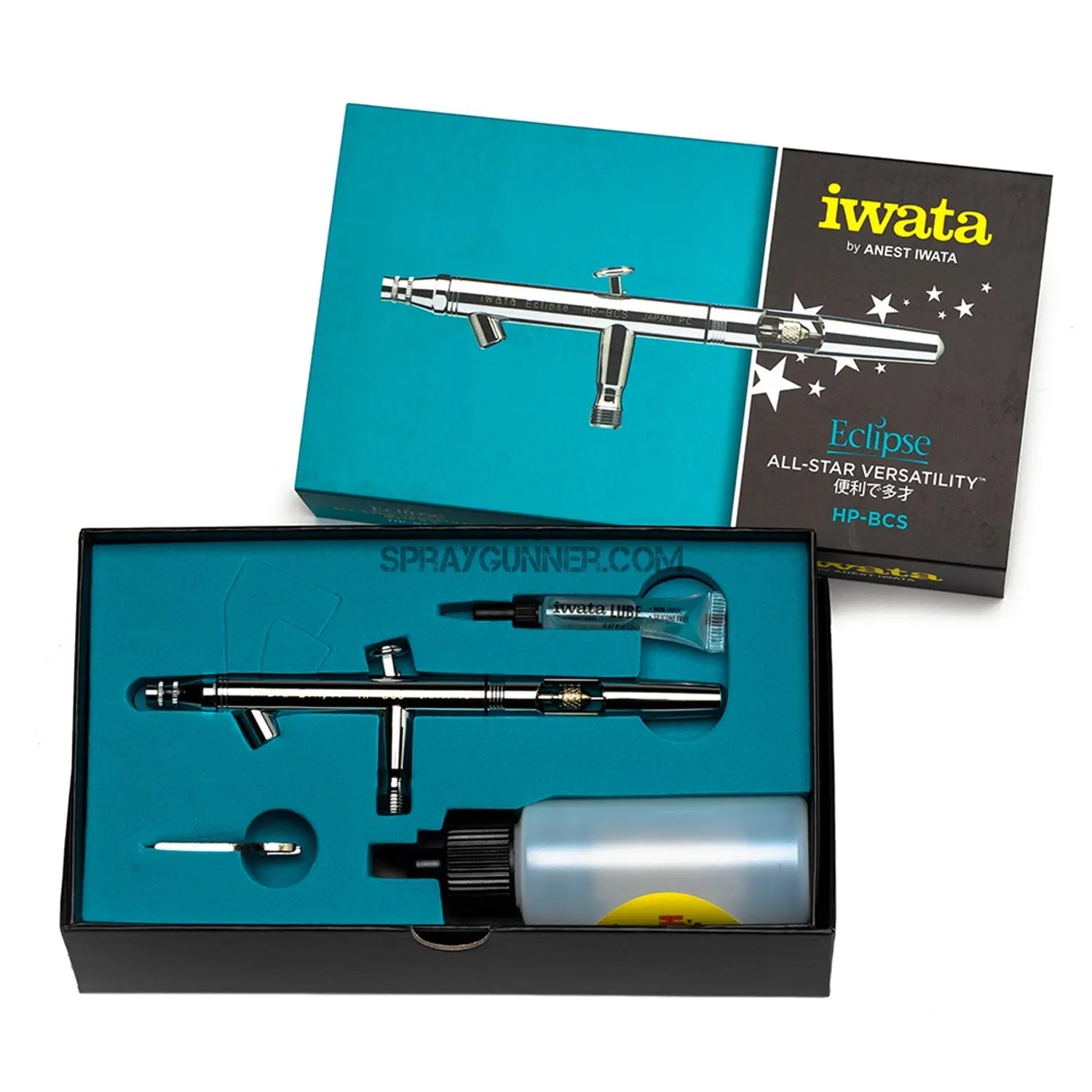 Iwata Eclipse HP-BCS Siphon Feed Dual Action Airbrush Iwata