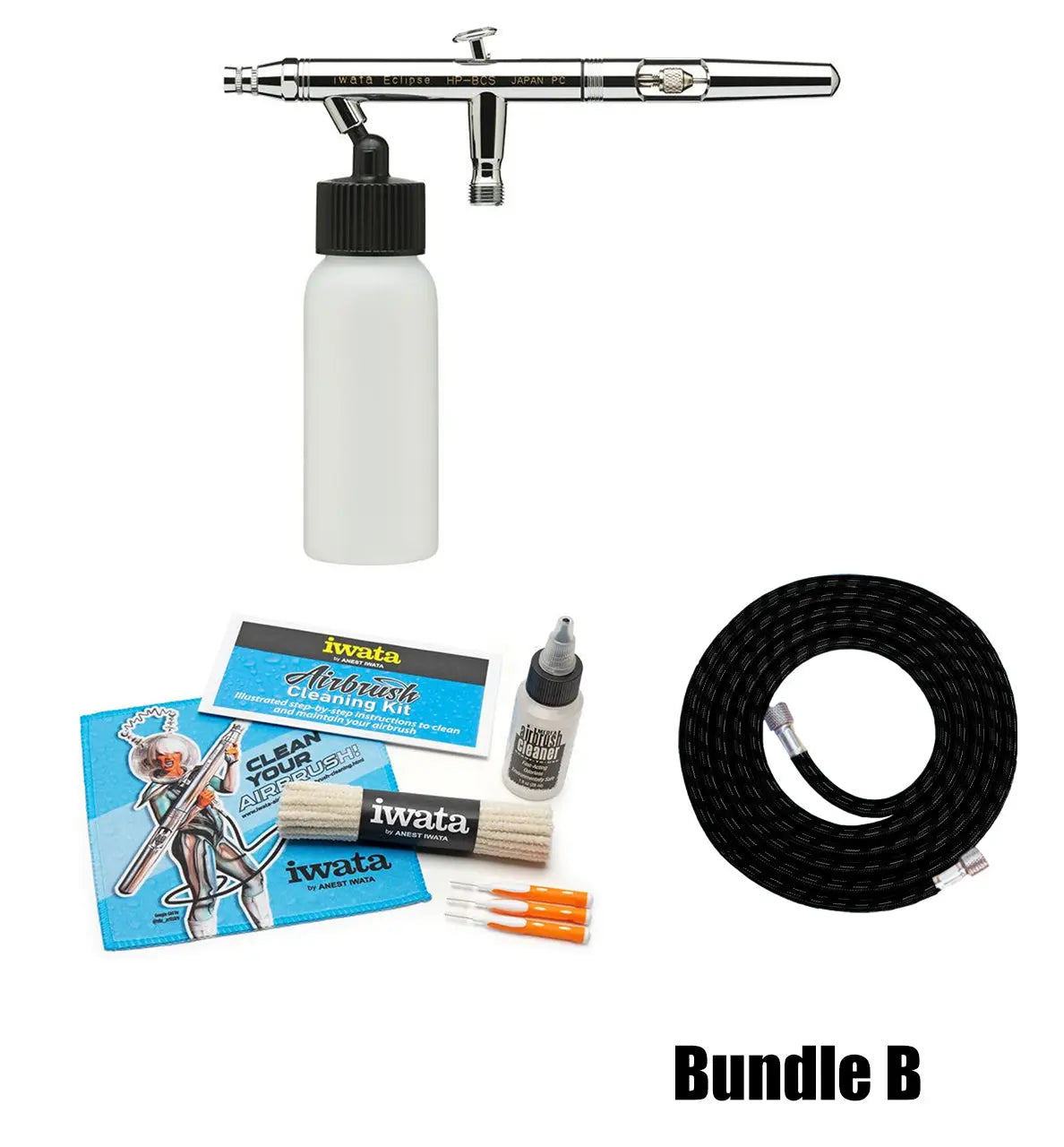 Iwata Eclipse HP-BCS Siphon Feed Dual Action Airbrush Iwata