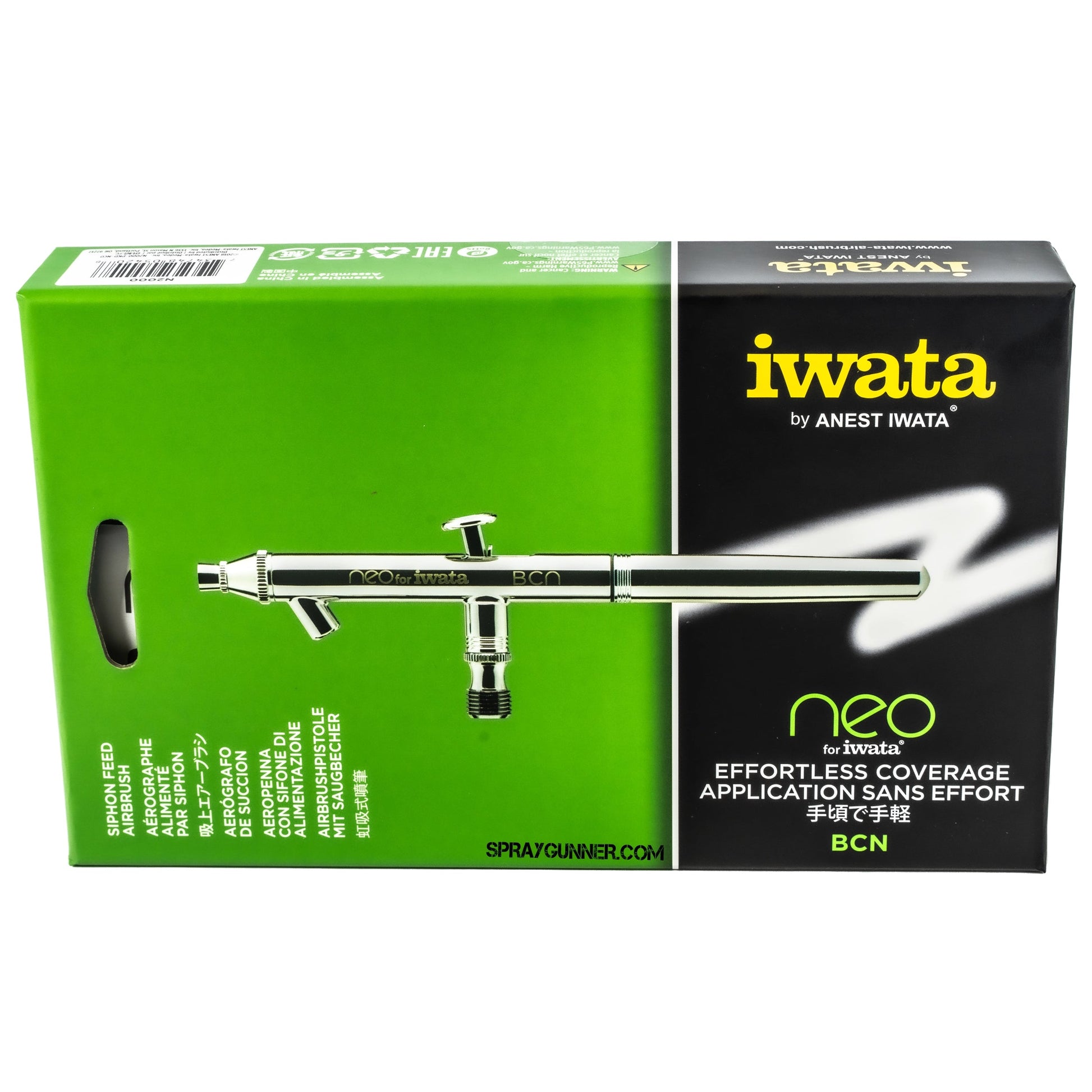 NEO for Iwata BCN Siphon Feed Dual Action Airbrush - SprayGunner