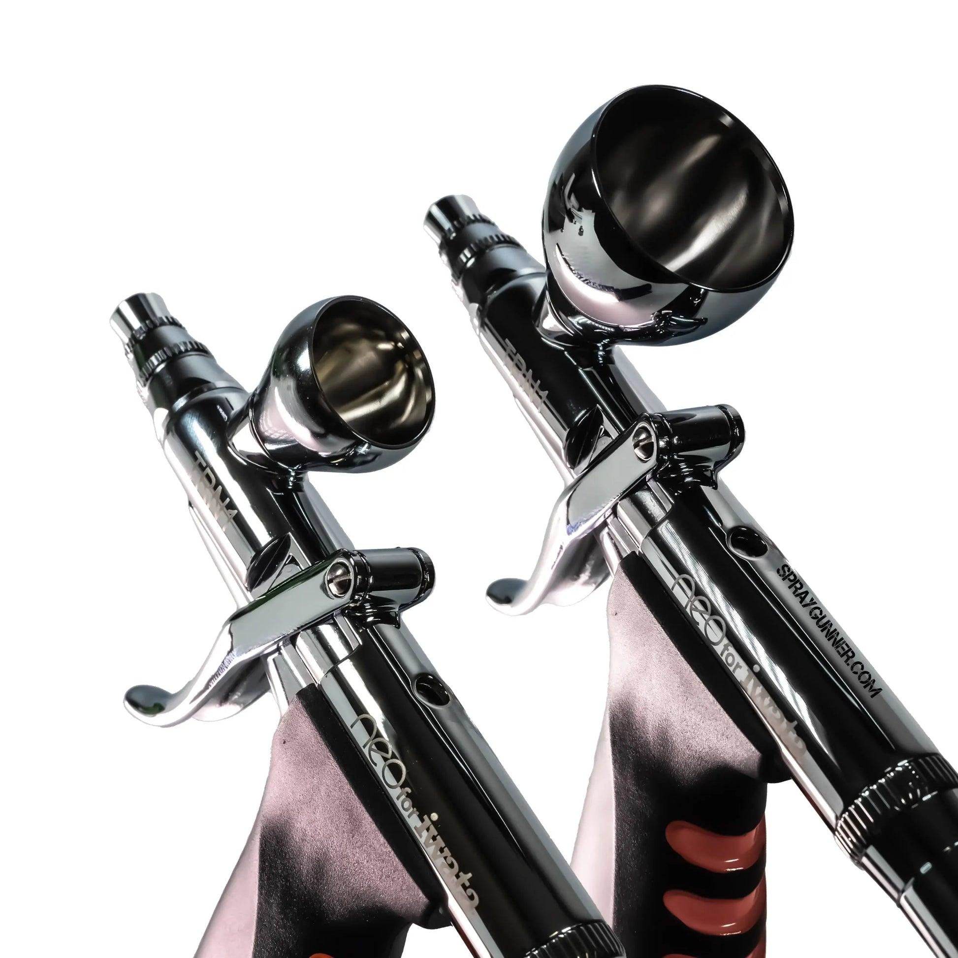 Used NEO for Iwata TRN1 Gravity Feed Trigger Airbrush (missing large lid) - SprayGunner
