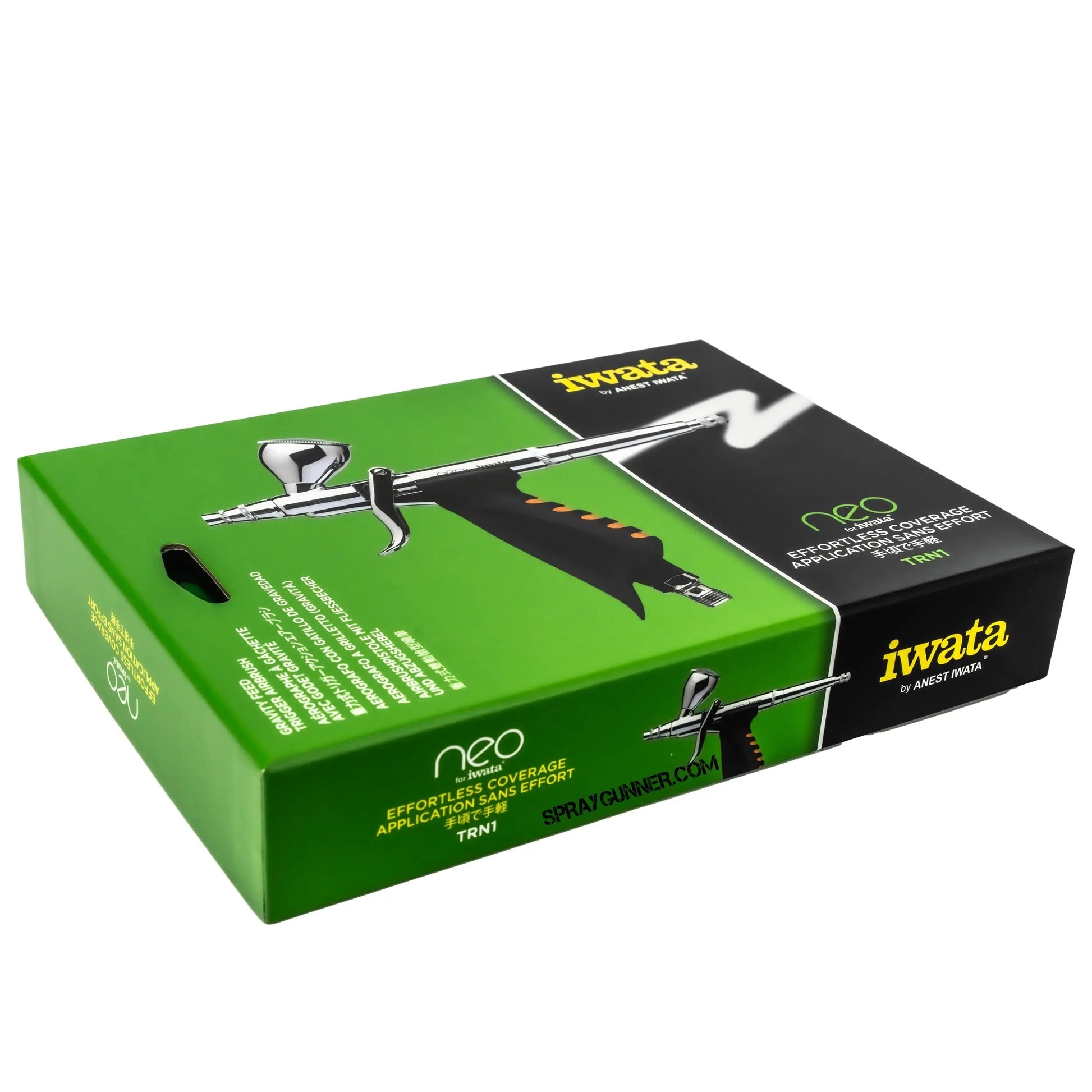 Used NEO for Iwata TRN1 Gravity Feed Trigger Airbrush (missing large lid) - SprayGunner