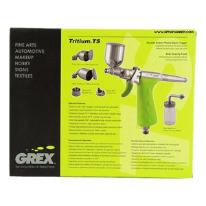 Used No-Package Grex Tritium.TS3 pistol grip airbrush