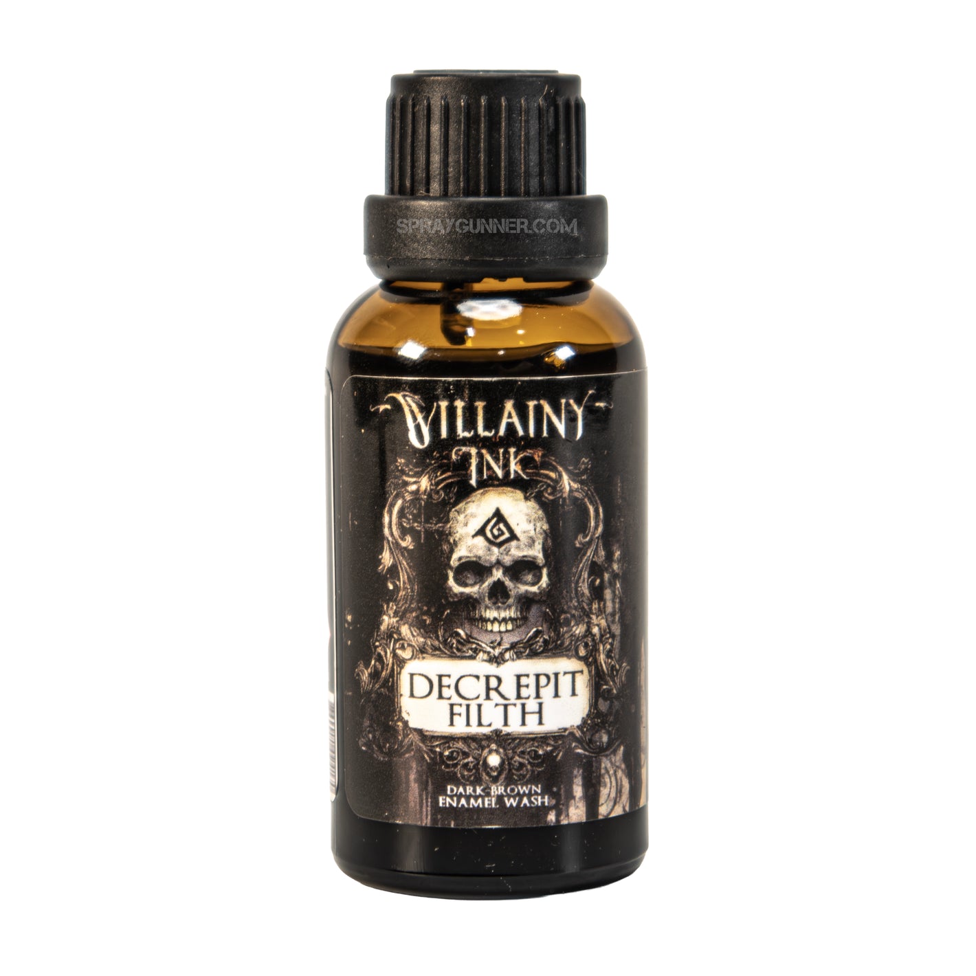 Villainy Ink Enamel Wash: Decrepit Filth (30mL)