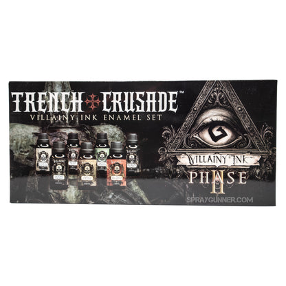 Villainy Ink Enamels - Trench Crusade Officially Licensed Set (7x30mL)