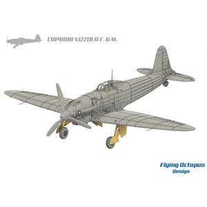 1/48 Caproni-Vizzola F.6M Scale Model Kit