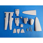 1/48 Caproni-Vizzola F.6M Scale Model Kit