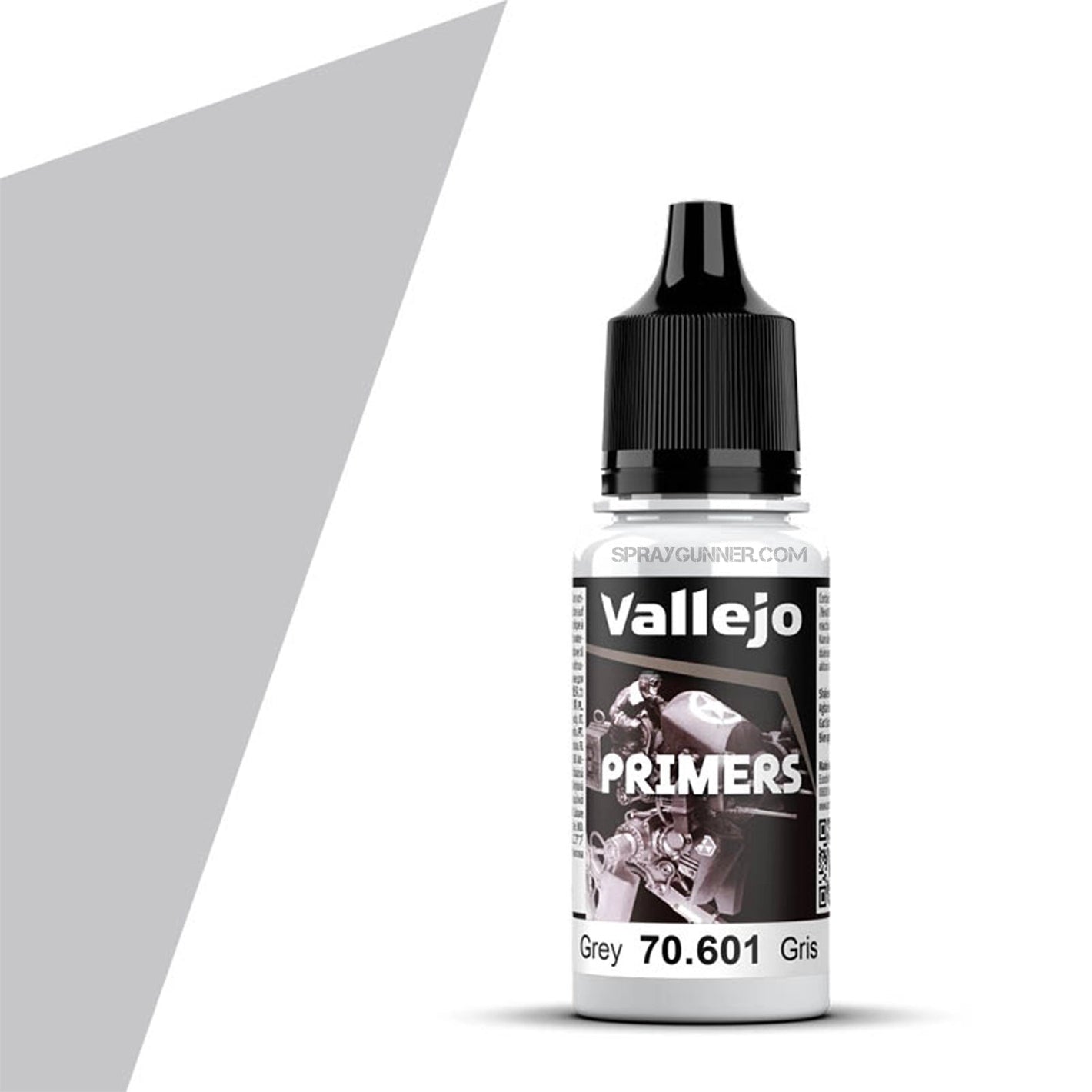 Vallejo Grey Primer 601 (18mL) Vallejo at SprayGunner