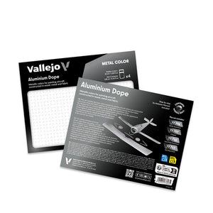 Vallejo Metal Color Aluminium Dope Set Vallejo at SprayGunner