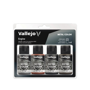 Vallejo Metal Color Engine Set Vallejo at SprayGunner