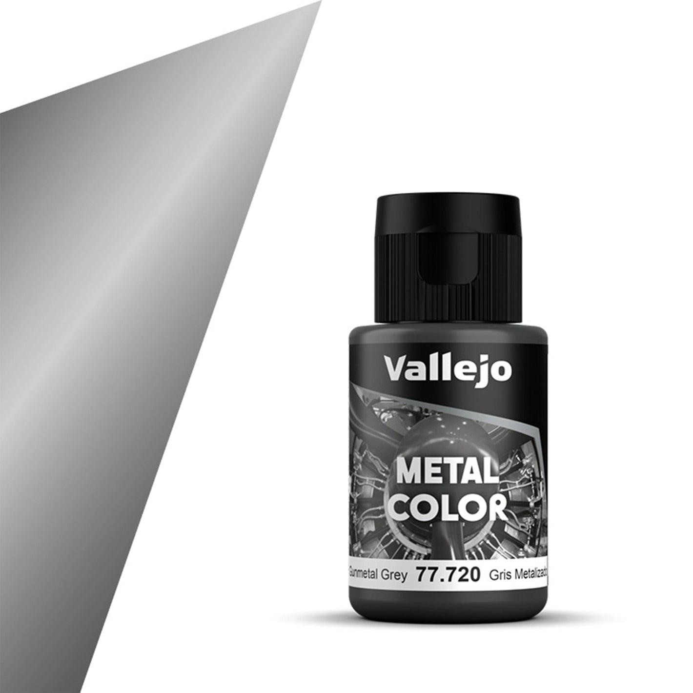 Vallejo Metal Color Gunmetal Grey (32mL) Vallejo at SprayGunner