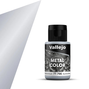 Vallejo Metal Color White Aluminium (32mL) Vallejo at SprayGunner