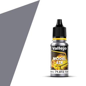 Vallejo Model Air Gunmetal (Metallic) 18mL Vallejo at SprayGunner
