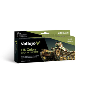 Vallejo Model Air Set: IJA Colors Early/Late 1937-1945 Vallejo at SprayGunner