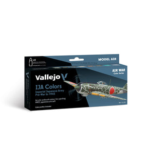 Vallejo Model Air Set: Imperial Japanese Army (IJA) colors pre-war to 1945 Vallejo at SprayGunner