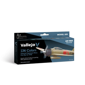 Vallejo Model Air Set: Imperial Japanese Navy (IJN) colors pre-war to 1945 Vallejo at SprayGunner