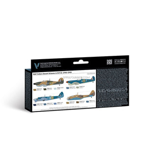 Vallejo Model Air Set: RAF colors Desert Scheme & M.T.O. 1940-1945 Vallejo at SprayGunner