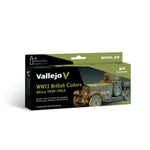 Vallejo Model Air Set: WWII British Colors Africa 1939-1943 Vallejo at SprayGunner