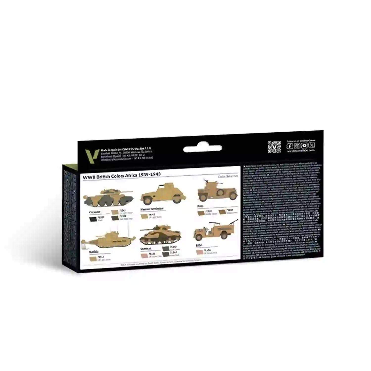 Vallejo 71.622 British 8th Army | 8 WWII Model Air Colors