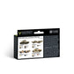 Vallejo Model Air Set: WWII USMC Colors Sand Patterns 1942-1945 Vallejo at SprayGunner