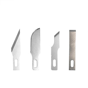 Vallejo Tools 5 Assorted Blades for Knife no. 1 Vallejo at SprayGunner