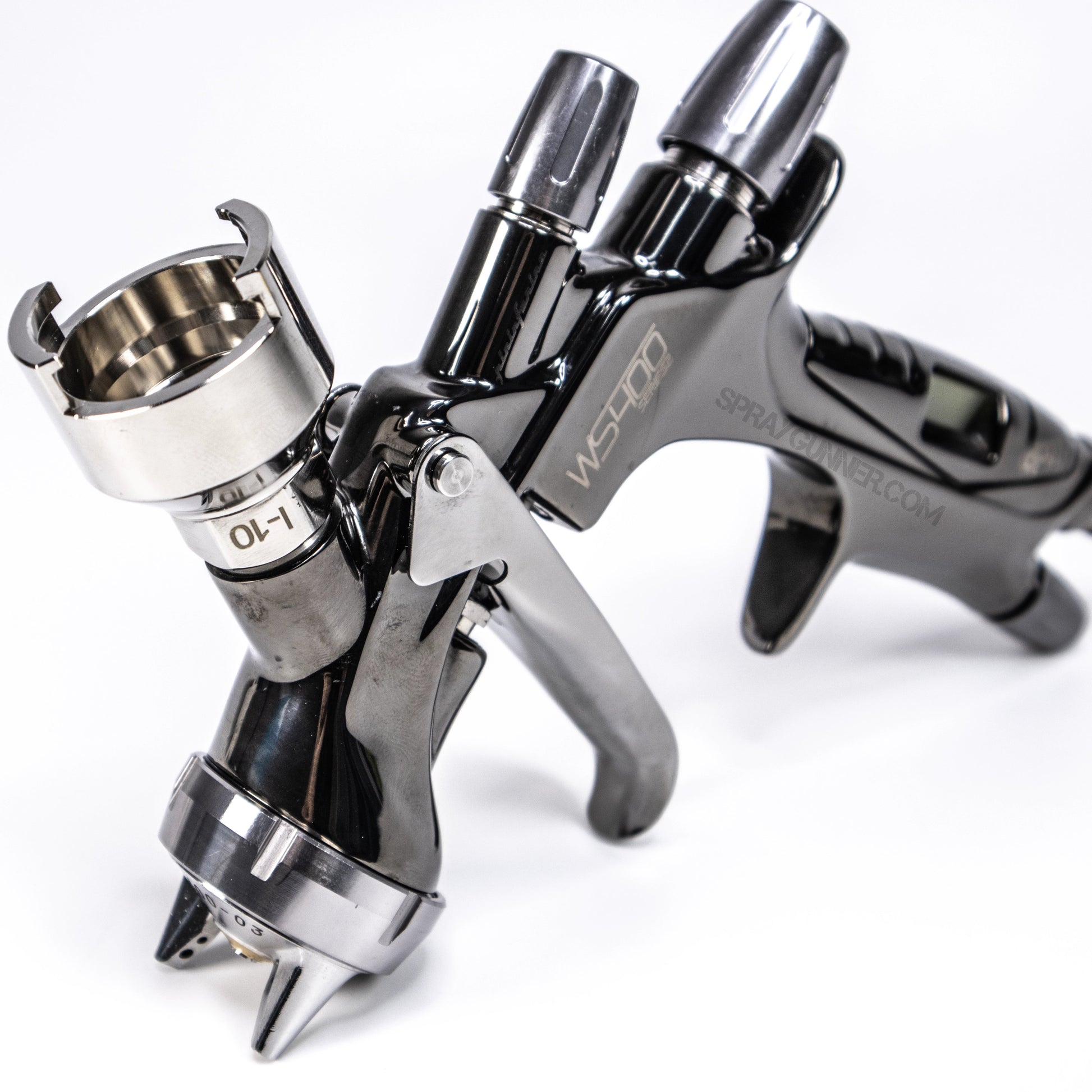 Open Box Anest Iwata WS-400 Series 2 Clear Digital Spray Gun Eco Set (Supernova Replacement) Comes with Metal Cup 1.2HD Anest Iwata at SprayGunner