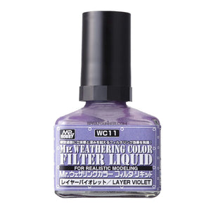 GSI Creos Mr.Weathering Color Modellfarbe: Filter Liquid Layer Violet