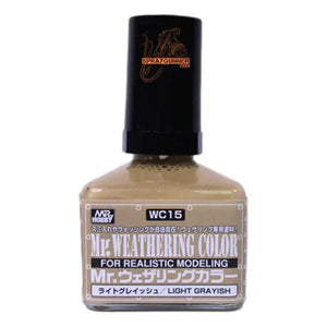 GSI Creos Mr.Weathering Color Model Paint: Light Grayish