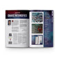 Inside pages of Warhammer White Dwarf Issue 513 showing Chaos Intensifies article and table of contents for Warhammer fans.